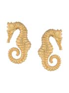 Natia X Lako Sea Horse Earrings - Gold