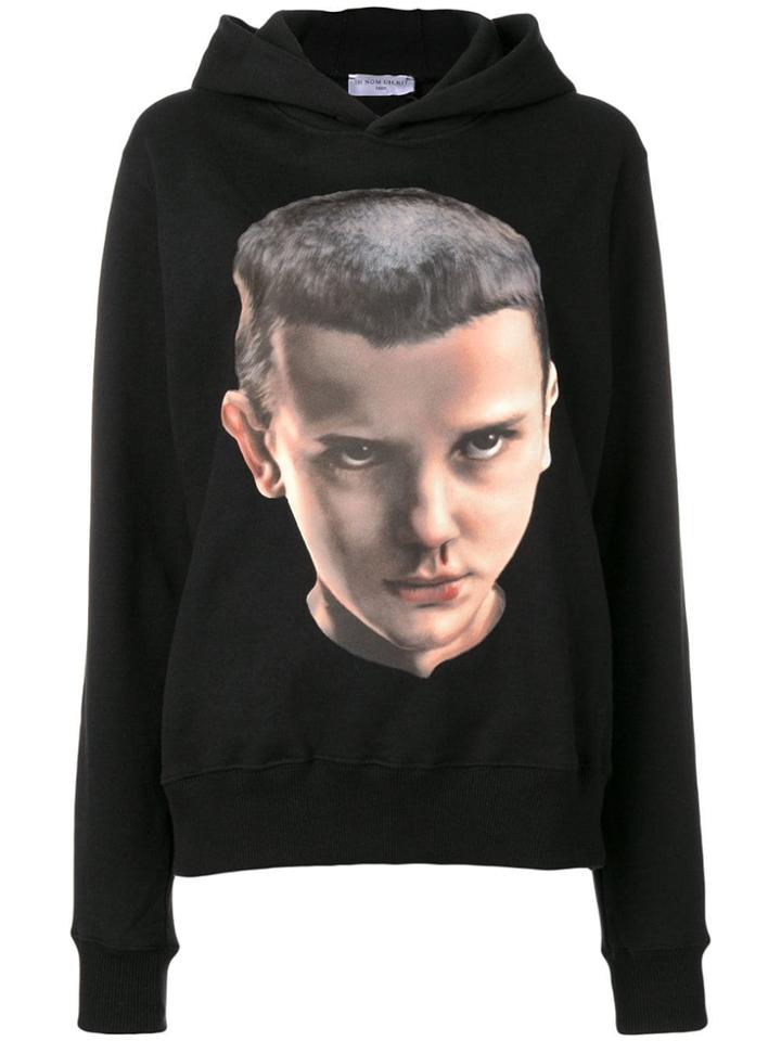 Ih Nom Uh Nit Stranger Things Hoodie - Black