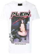 Philipp Plein Angel Graphic Print T-shirt - White