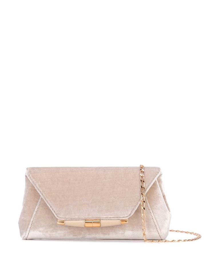 Tyler Ellis Aimee Round Small Clutch - Grey
