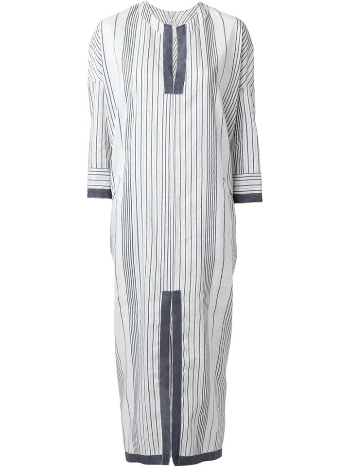 Zero + Maria Cornejo Striped Tunic Dress