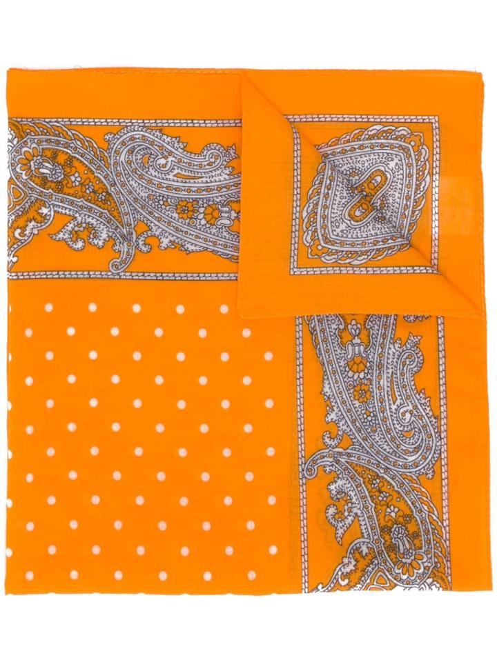 Jejia Printed Scarf - Orange