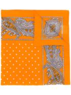 Jejia Printed Scarf - Orange