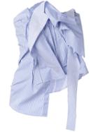 Ottolinger - Tube Blouse - Women - Cotton - M, Blue, Cotton