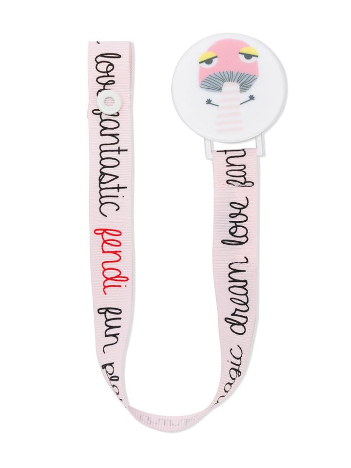 Fendi Kids Dummy Clip - Pink & Purple