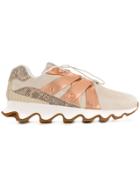 Sorel Copper Drawstring Detail Sneakers - Nude & Neutrals