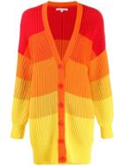Chinti & Parker Chunky Knit Cardigan - Red