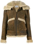 Forte Dei Marmi Couture Sheepskin Shearling Jacket - Brown