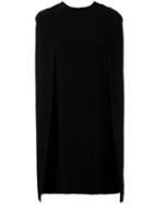 Gianluca Capannolo - Slit Sleeves Dress - Women - Acetate/viscose - 42, Black, Acetate/viscose