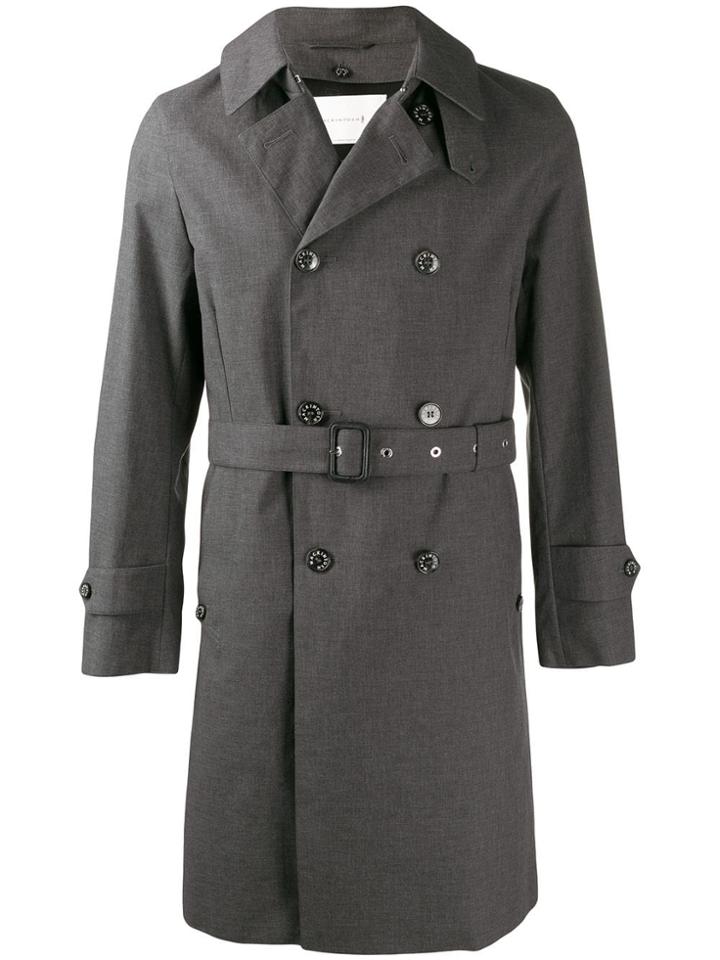Mackintosh Monkton Trench Coat - Grey
