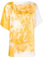 Salvatore Ferragamo Graphic Print Blouse - White