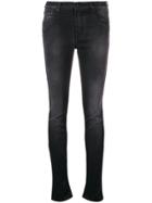 Jacob Cohen Cropped Skinny Jeans - Black
