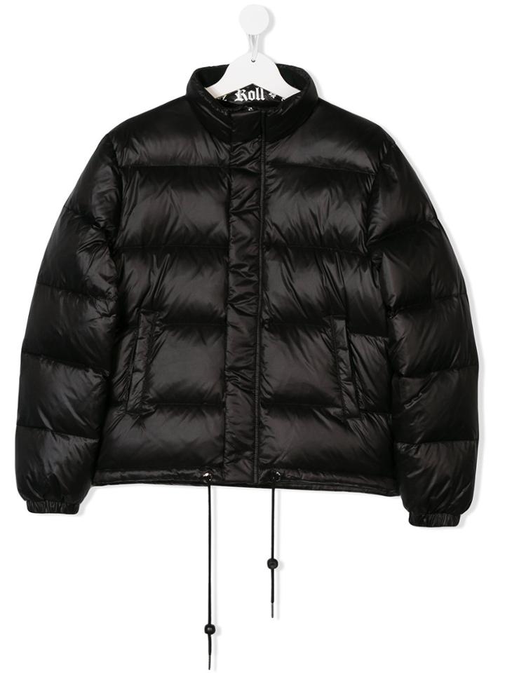 John Richmond Kids Teen Padded Jacket - Black
