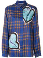 Marco De Vincenzo Checked Shirt - Blue