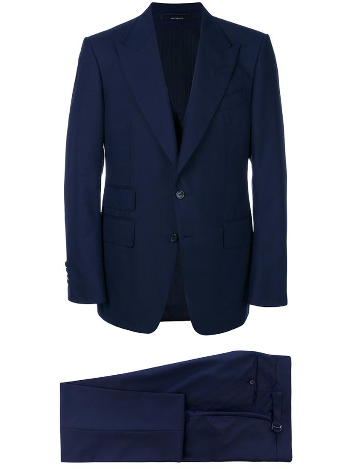 Tom Ford Two Piece Formal Suit - Blue