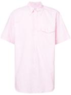 Engineered Garments Shortsleeved Button Shirt - Pink & Purple