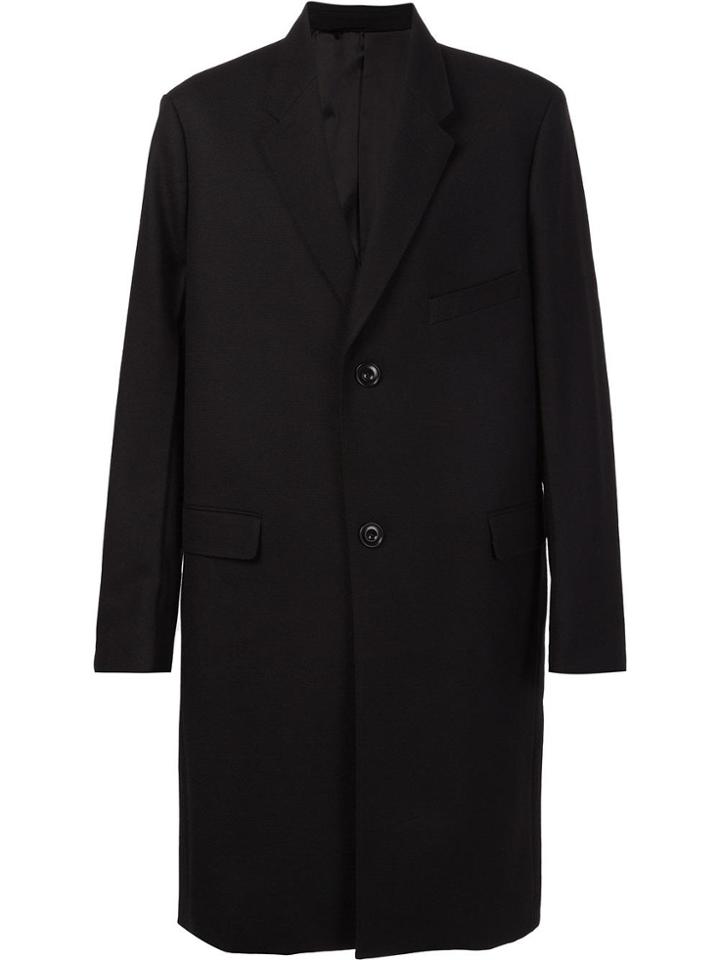 Lemaire Shetland Suit Coat - Black