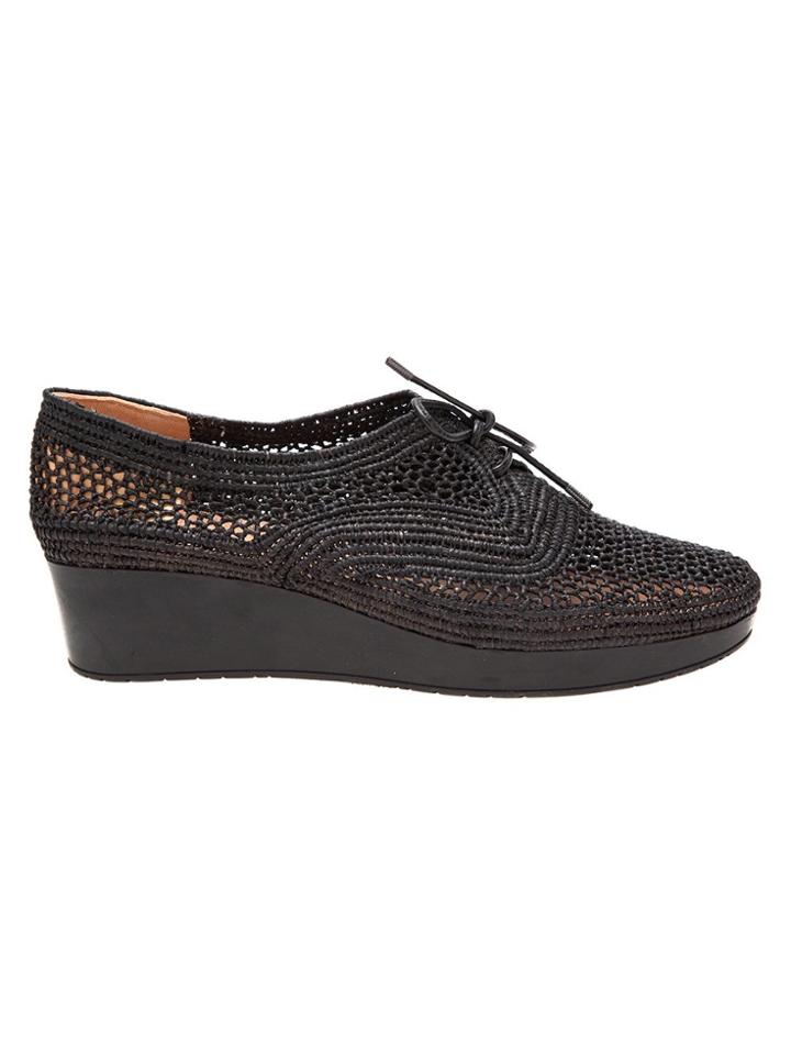 Robert Clergerie 'vicole' Lace-up Shoes - Black