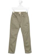 Bellerose Kids - Vedano Trousers - Kids - Cotton/spandex/elastane - 3 Yrs, Green