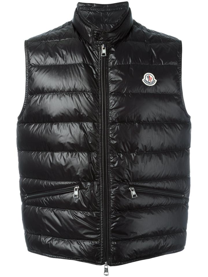 Moncler Gui Padded Gilet - Black