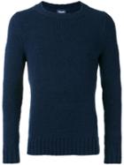 Drumohr - Crew Neck Top - Men - Cotton/nylon - 48, Blue, Cotton/nylon