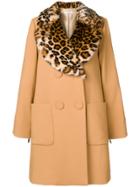 Vivetta Double Breasted Coat - Brown