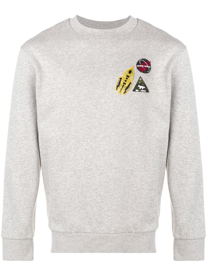 Maison Kitsuné Bm00308bt1500greymelange