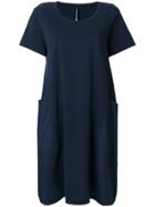 Pierantoniogaspari Scoop Neck T-shirt Dress - Blue