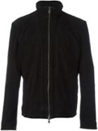 John Varvatos Zipped Leather Jacket