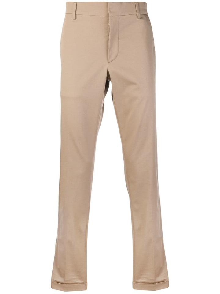 Prada Slim-fit Trousers - Nude & Neutrals