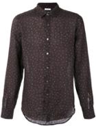 Boglioli - Polka Dot Shirt - Men - Linen/flax - 40, Grey, Linen/flax