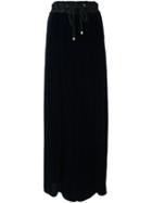 Lanvin Maxi Skirt, Women's, Size: 40, Blue, Cotton/acrylic/cupro/wool