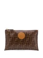 Fendi Monogram Pouch - Neutrals