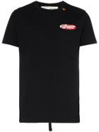Off-white Split Logo Cotton T-shirt - Black