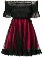 Pinko Tulle Layer Mini Dress - Black