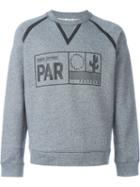 Kenzo Travel Tag Sweatshirt, Men's, Size: Large, Grey, Cotton