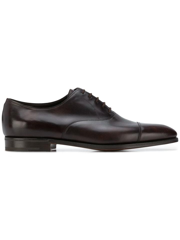 John Lobb City Ii Oxford Shoes - Brown