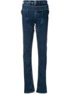 Diesel Red Tag Buckle-detail Skinny Jeans - Blue