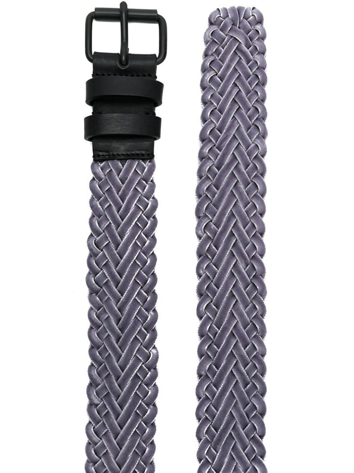 Haider Ackermann Woven Tonal Belt - Grey