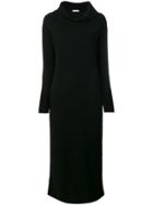 Fabiana Filippi Knitted Maxi Dress - Black