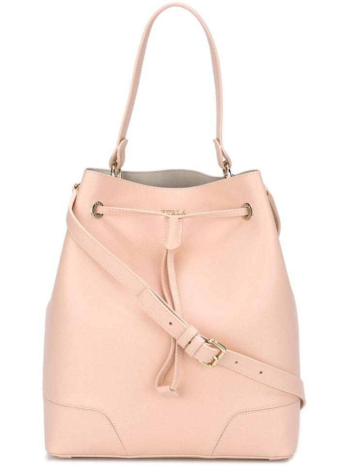 Furla Bucket Shoulder Bag, Women's, Nude/neutrals
