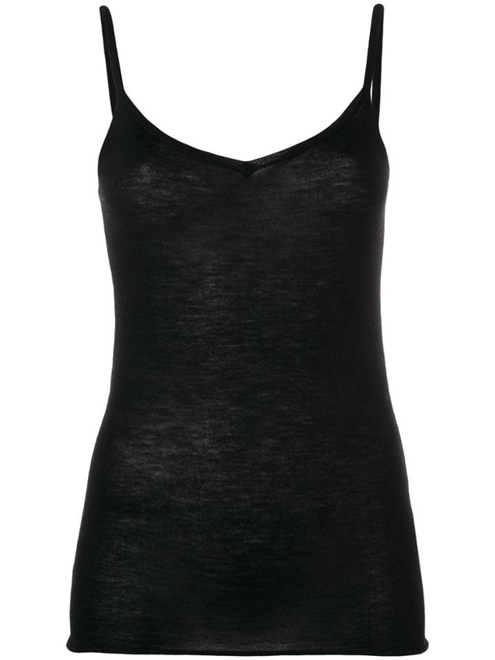 Joseph Knitted Cami Top - Black
