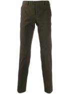 Pt01 Straight-leg Chino Trousers - Green