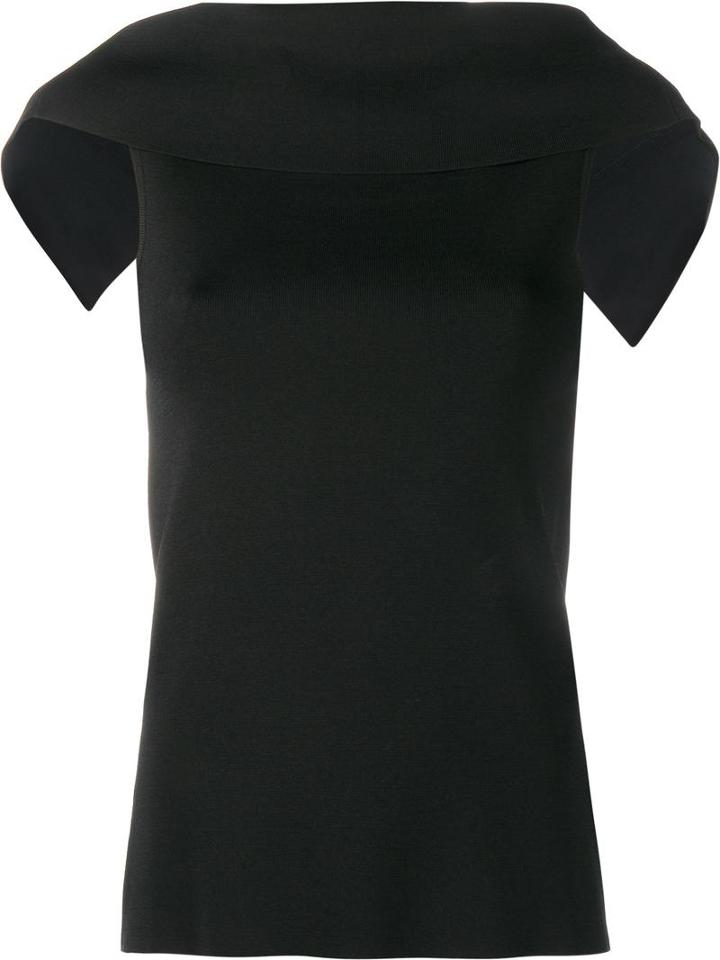 Osman Draped Sleeveless Top, Women's, Size: Xs, Black, Rayon/nylon