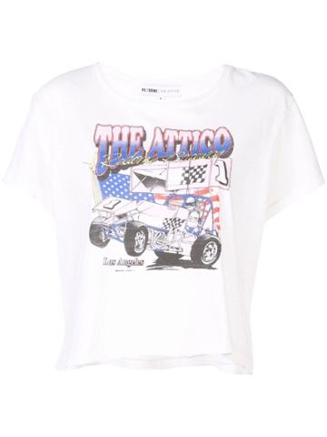 Attico Re/done X The Attico T-shirt - White