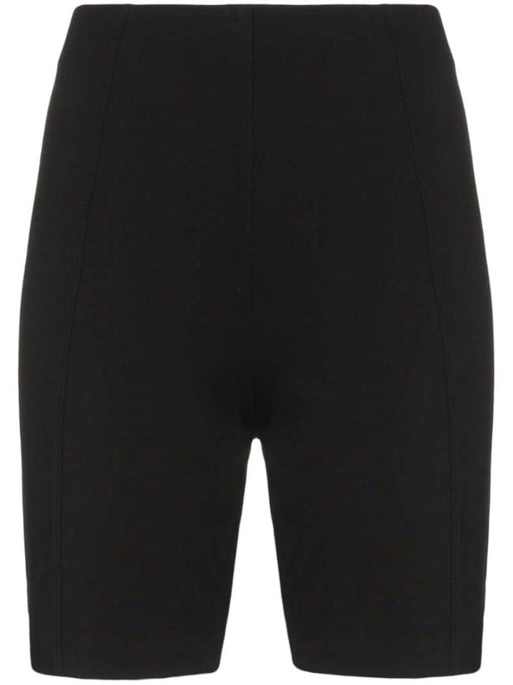 Ninety Percent Zipped Bicycle Shorts - Black