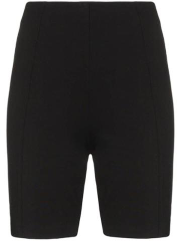 Ninety Percent Zipped Bicycle Shorts - Black