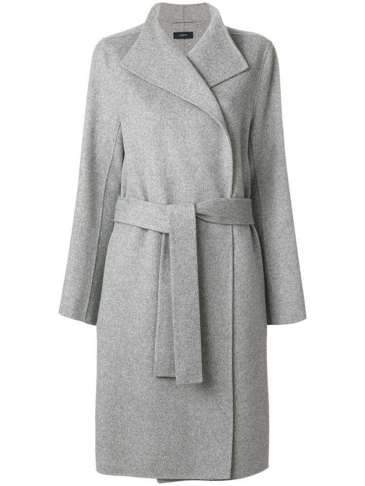 Joseph Double Breasted Robe - Grey