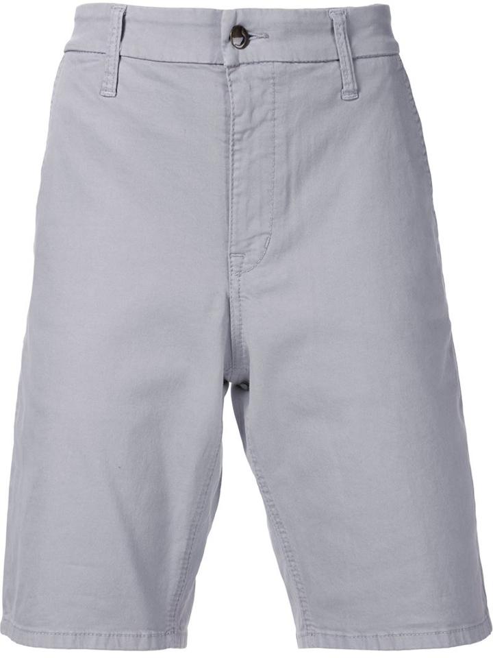Joe's Jeans Knee Length Chino Shorts, Men's, Size: 31, Grey, Cotton/spandex/elastane