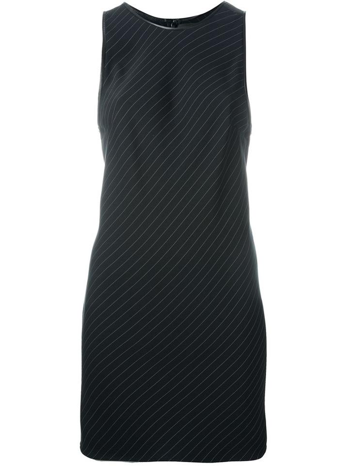 Anthony Vaccarello Striped Dress